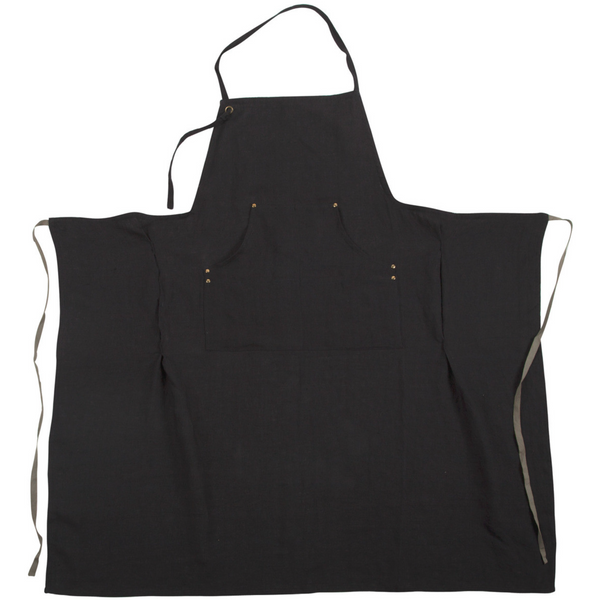 Sir|Madam Grand Apron Faded Black