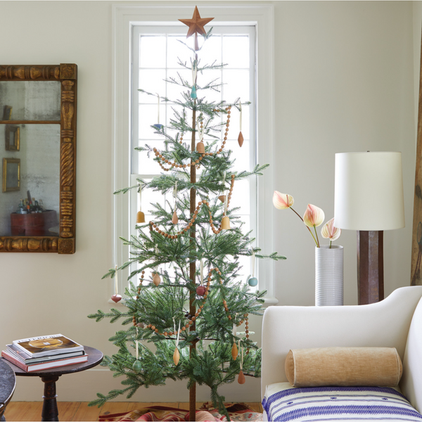 Sir|Madam Handpainted Ornaments Cool Tones Set of 5