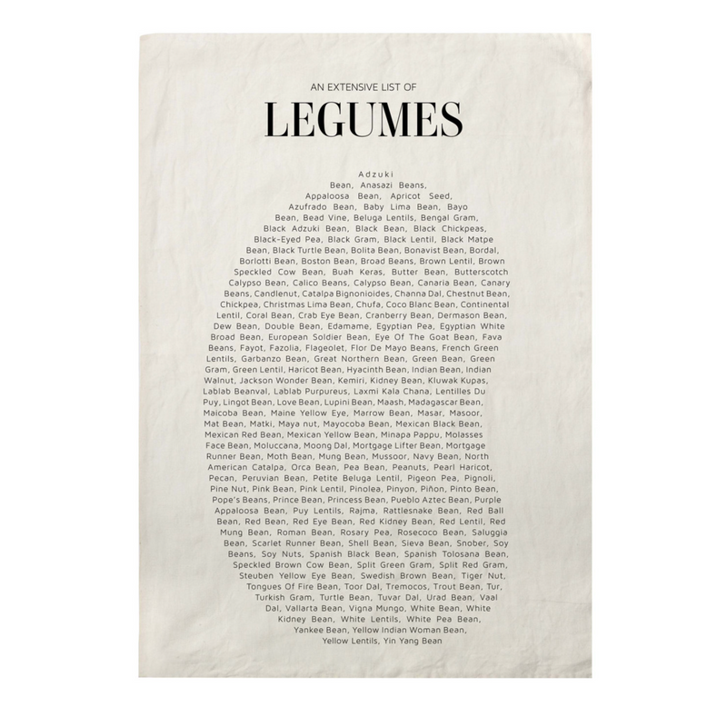 Sir|Madam Legume Tea Towel