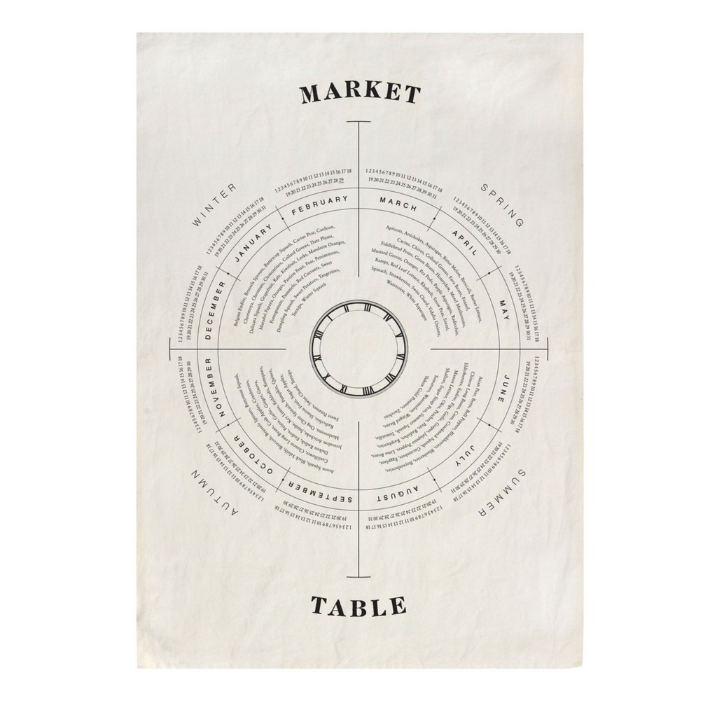 Sir Madam Market Table Tea Towel
