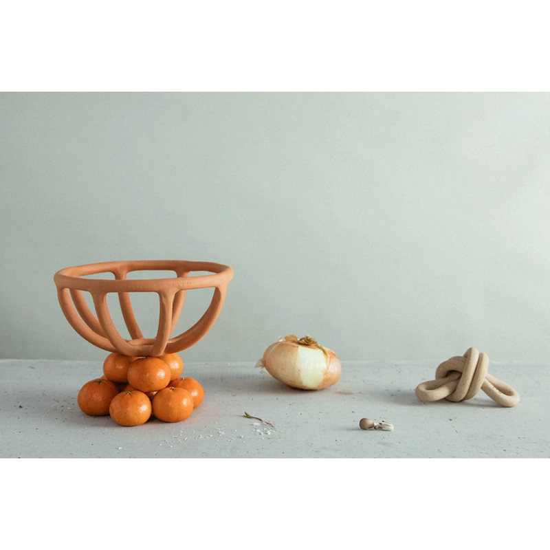 SIN Prong Fruit Bowl - Terracotta