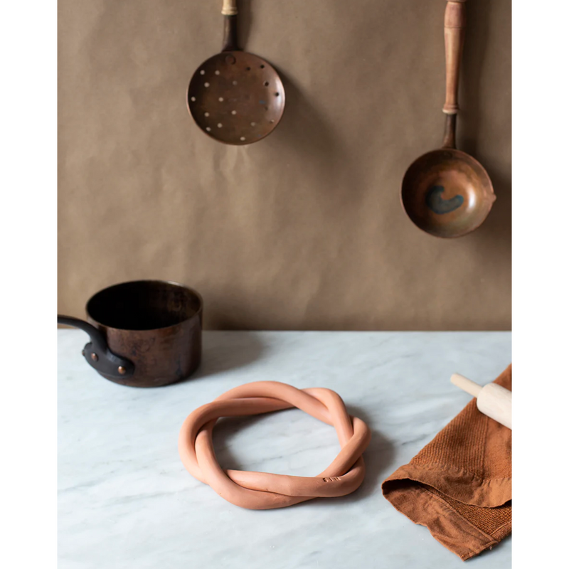 SIN Twist Trivet - Terracotta