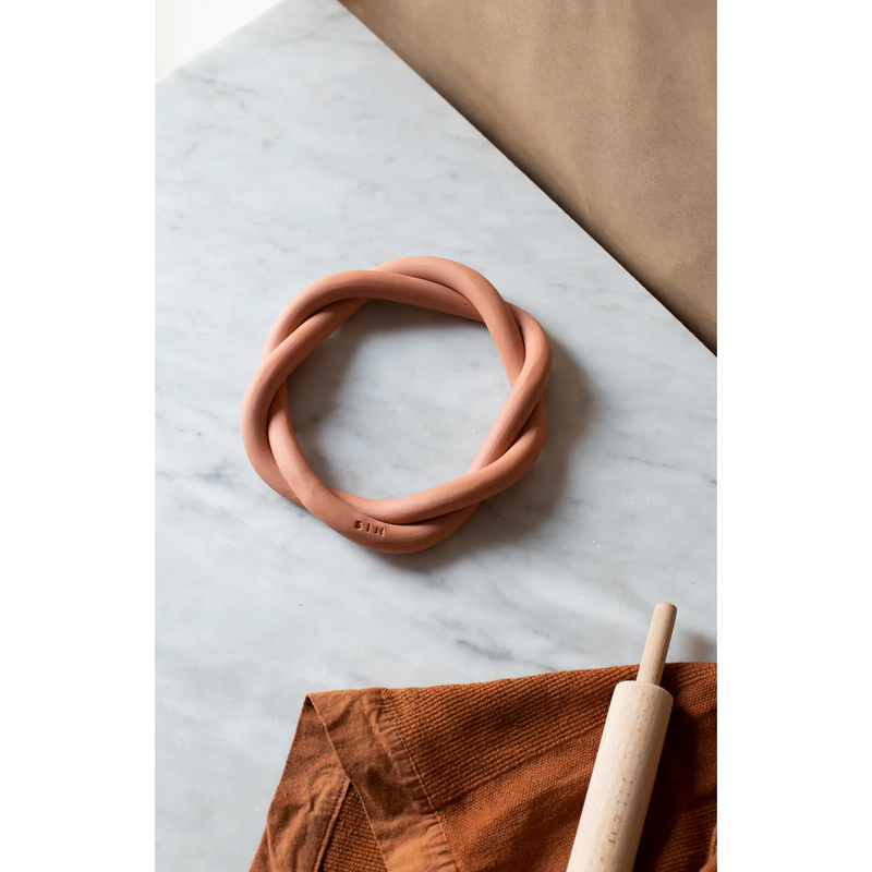 SIN Twist Trivet - Terracotta