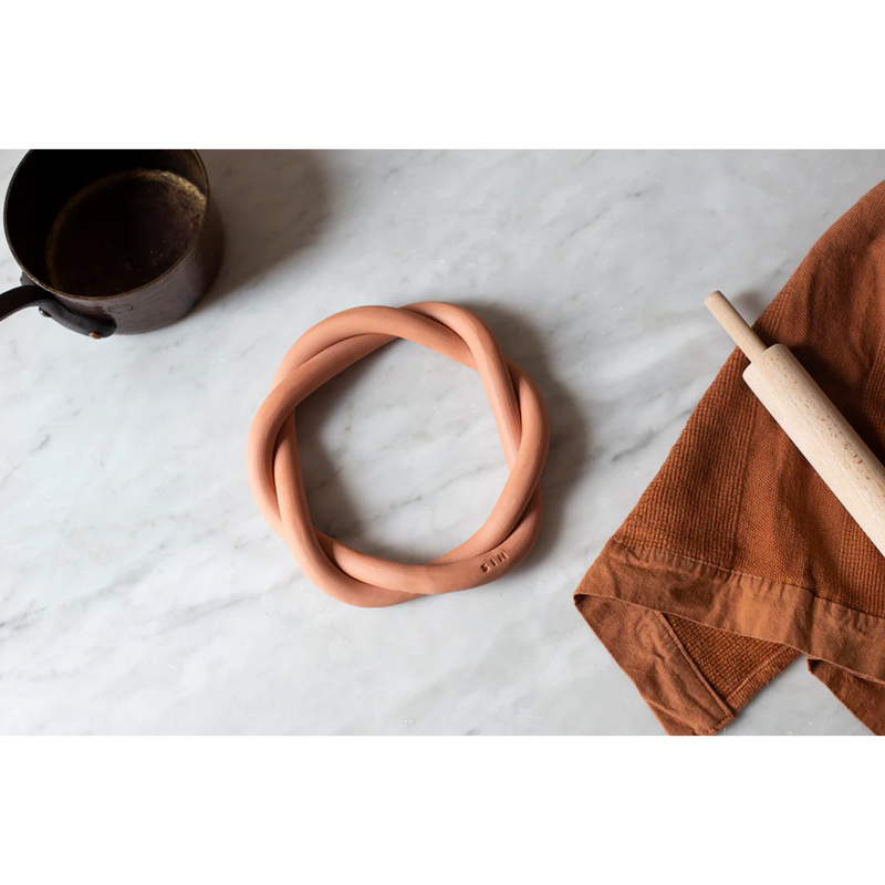 SIN Twist Trivet - Terracotta