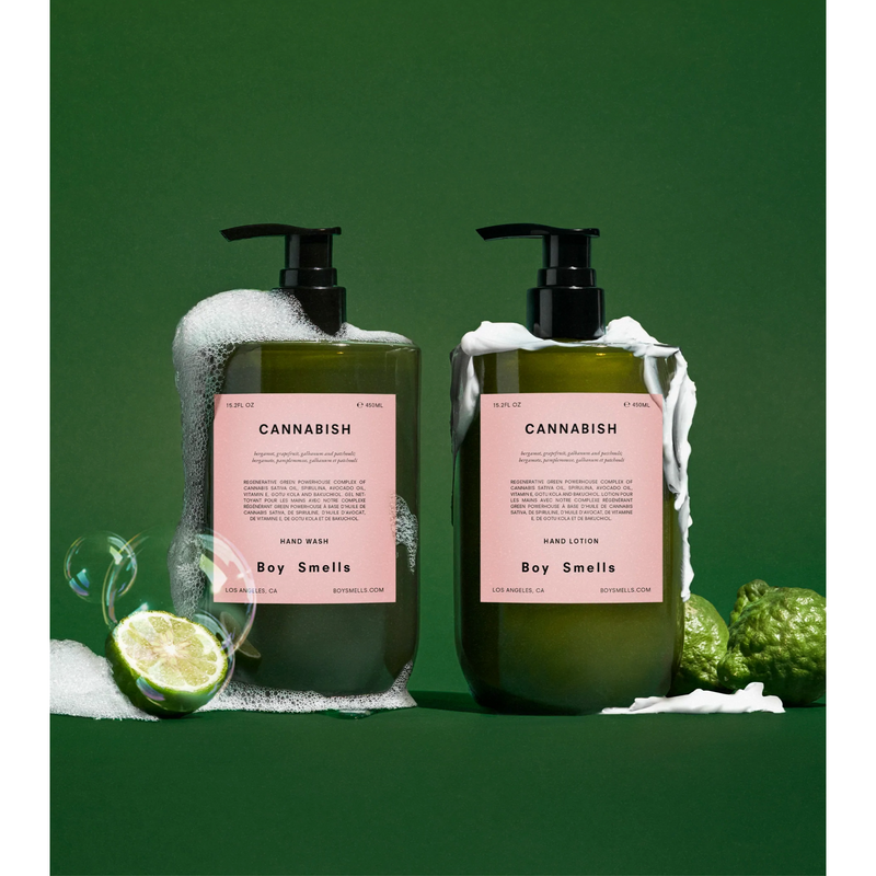 Boy Smells Cannabish Wash