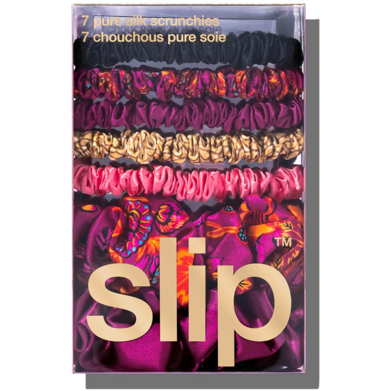 Slip Pure Silk Mega Scrunchie Set - Set of 7