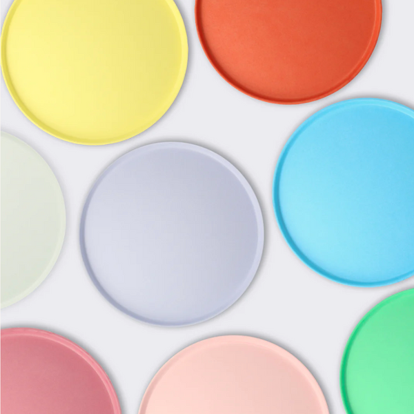 Meri Meri Small Round Eco Plates - Bright Mix
