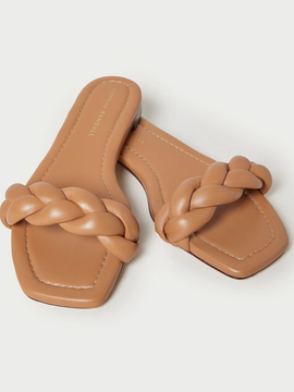 Loeffler Randall Jackson Braided Band Flat Sandal