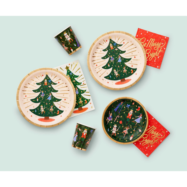 Rifle Paper Co. Nutcracker Large Plates