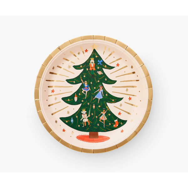 Rifle Paper Co. Nutcracker Large Plates