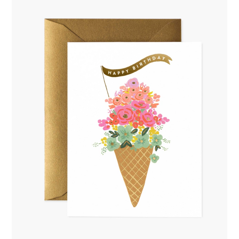 Rifle Paper Co. Ice Cream Birthday Card