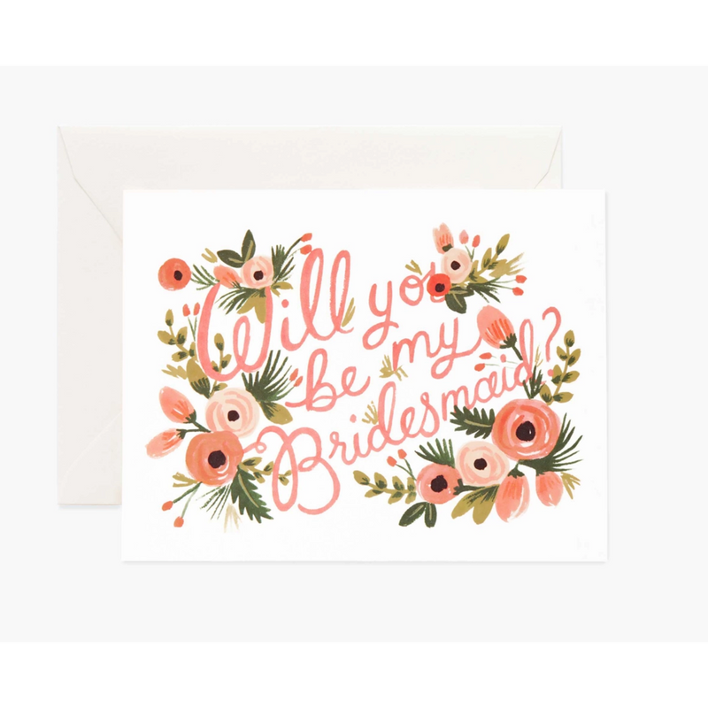 Rifle Paper Co. Will You Be My Bridesmaid? Card