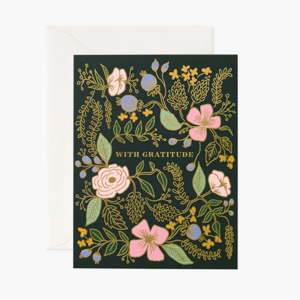 Rifle Paper Co. With Gratitude Card