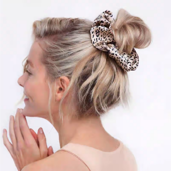 Kit.Sch Eco-Friendly Brunch Scrunchie - Leopard