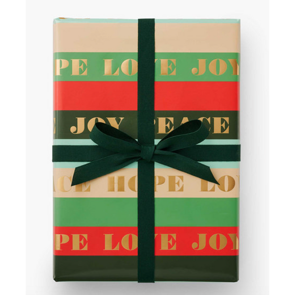 Rifle Paper Co. Peace & Joy Continuous Wrapping Roll