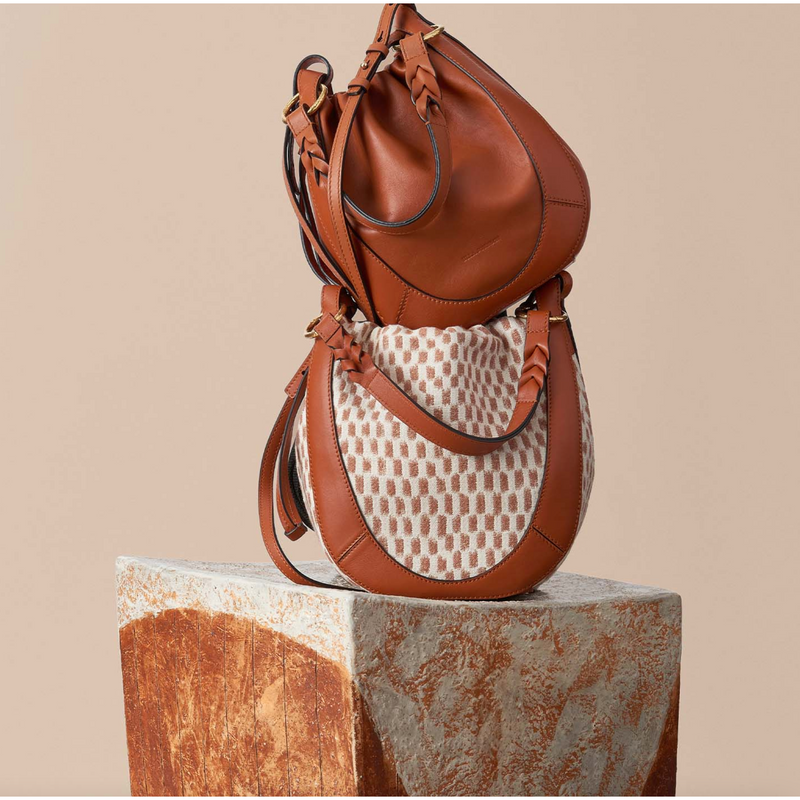 Ulla Johnson Hilma Bucket - Dune Painted Check