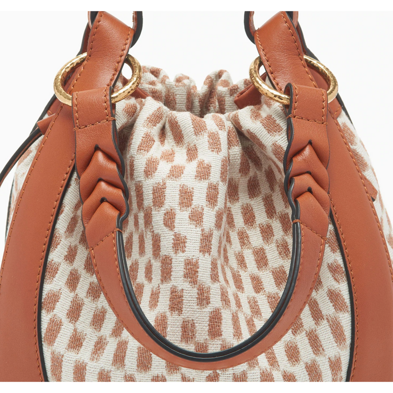 Ulla Johnson Hilma Bucket - Dune Painted Check