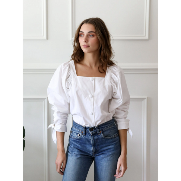 Mille Alma Top White
