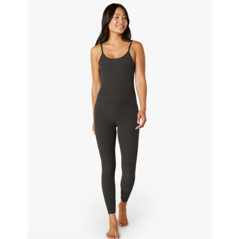 Beyond Yoga Spacedye Uplevel Midi Jumpsuit Darkest Night