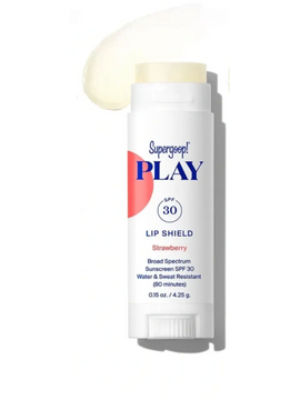 Supergoop! NEW PLAY Lip Shield SPF 30 (0.15 fl. oz.) - Strawberry