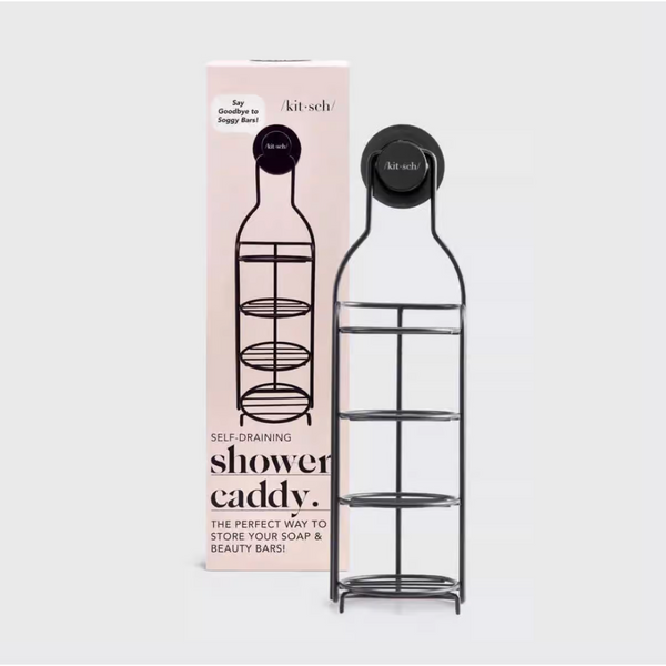 Kit.Sch Self-Draining Shower Caddy