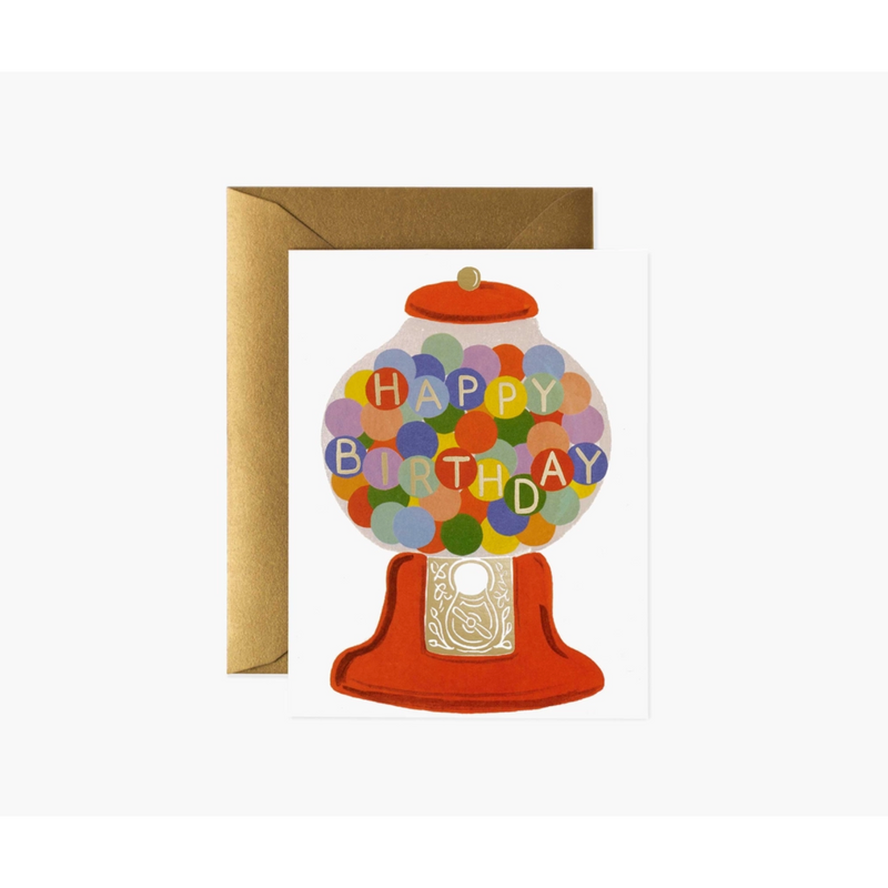 Rifle Paper Co. Gumball Birthday Card