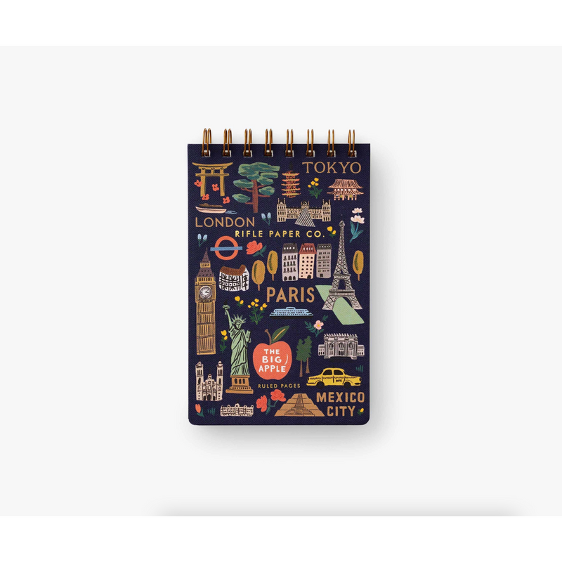 Rifle Paper Co. Bon Voyage Small Top Spiral Notebook