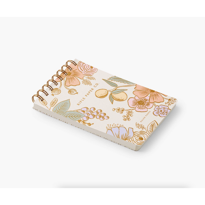 Rifle Paper Co. Colette Small Top Spiral Notebook