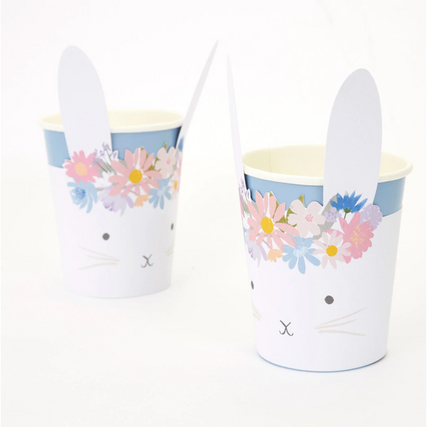 Meri Meri Spring Floral Bunny Cups
