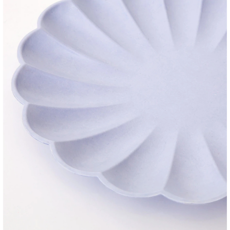 Meri Meri Pale Blue Simply Eco Small Plates
