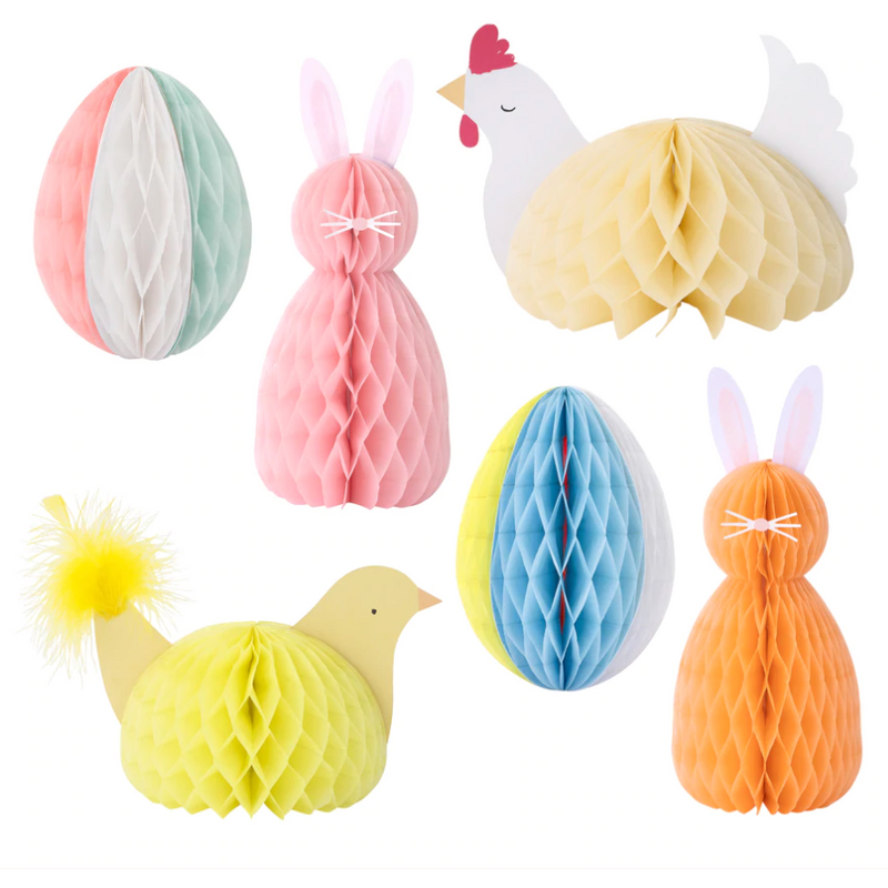 Meri Meri Easter Honeycomb Decorations