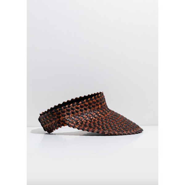 Lusana Speckled Baha Visor Rust/Black