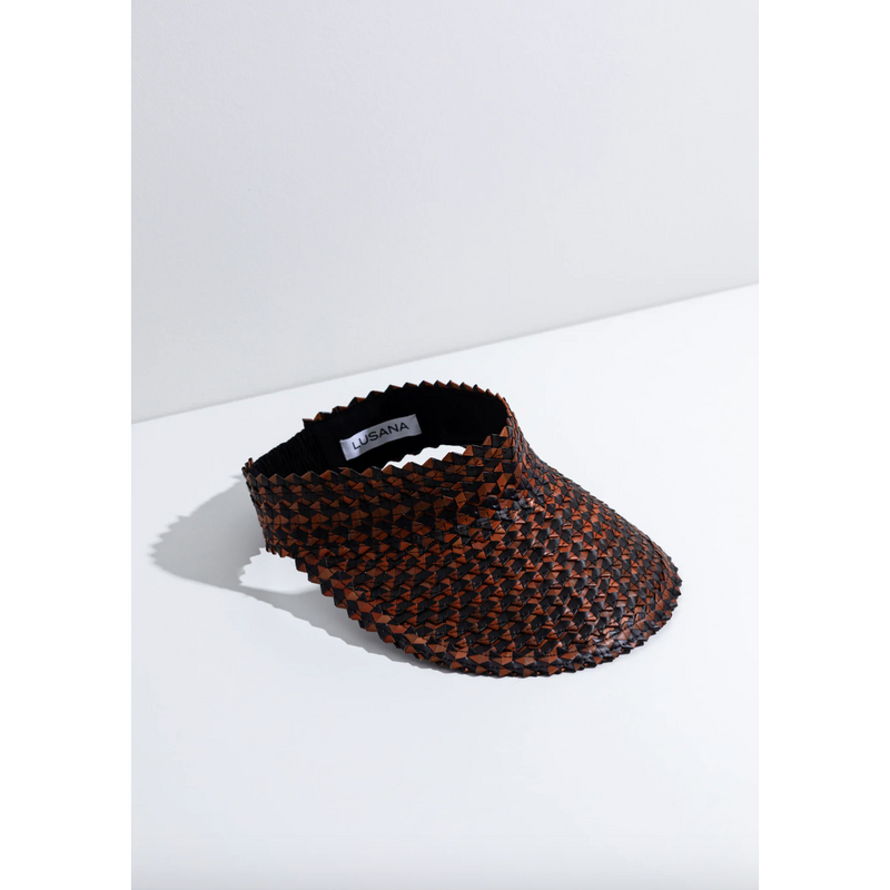 Lusana Speckled Baha Visor Rust/Black