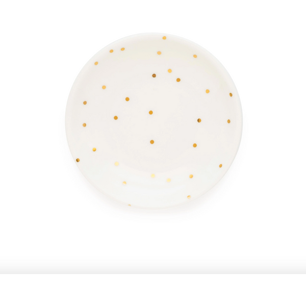 Sugar Paper Trinket Tray, Small Round Scatter Dot