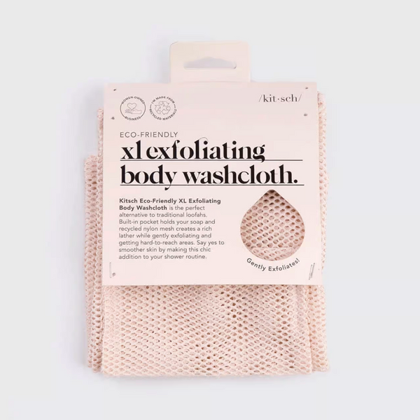 Kit.Sch XL Exfoliating Body Washcloth