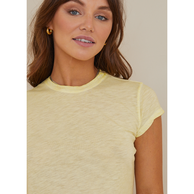 Bella Dahl Baby Crew Tee - Summer Lime