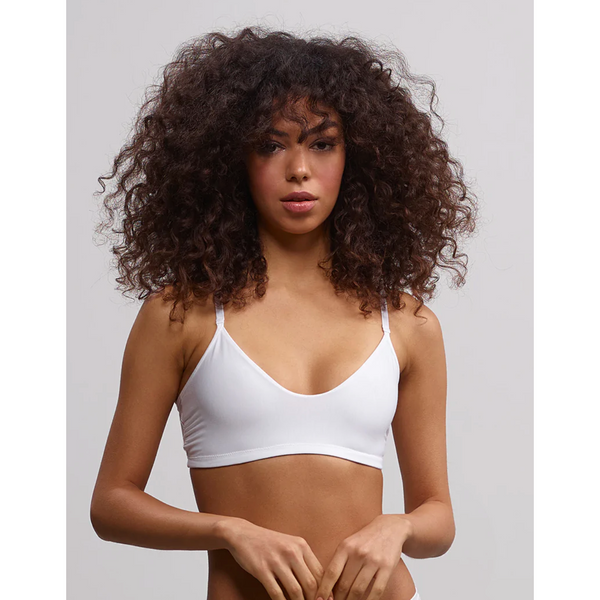 Commando Butter Bralette - White