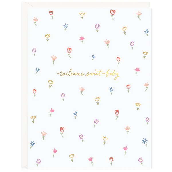 Ramona & Ruth Sweet Baby Petite Floral Card