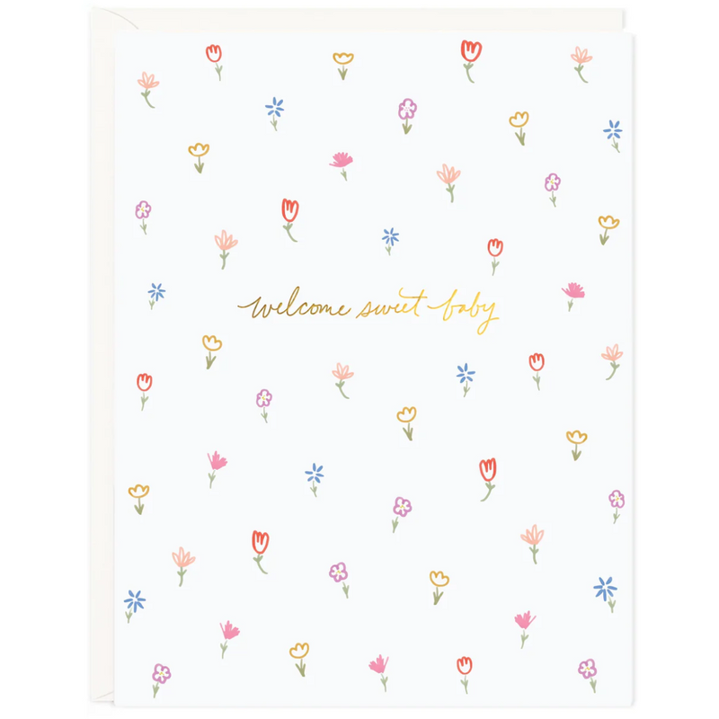 Ramona & Ruth Sweet Baby Petite Floral Card