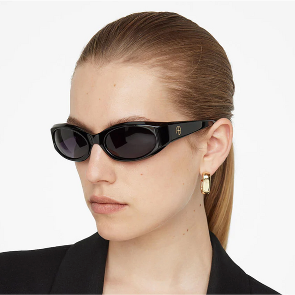 hval Diktatur Playful Anine Bing Berlin Sunglasses - Black – Atelerietheshop