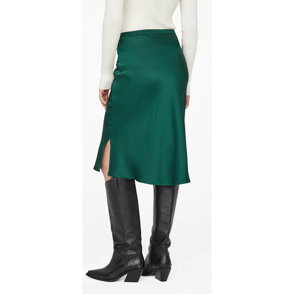 Anine Bing Erin Skirt - Emerald Green