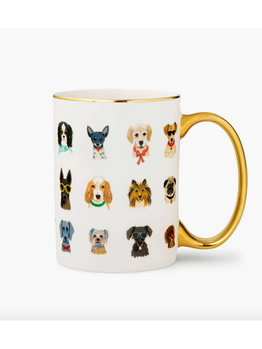 Rifle Paper Co. Hot Dogs Porcelain Mug