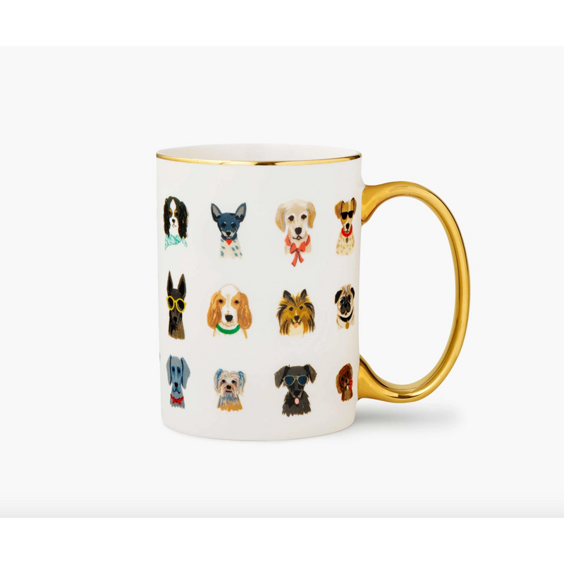 Rifle Paper Co. Hot Dogs Porcelain Mug