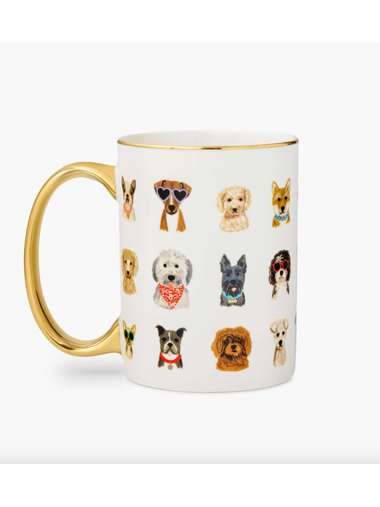 Rifle Paper Co. Hot Dogs Porcelain Mug