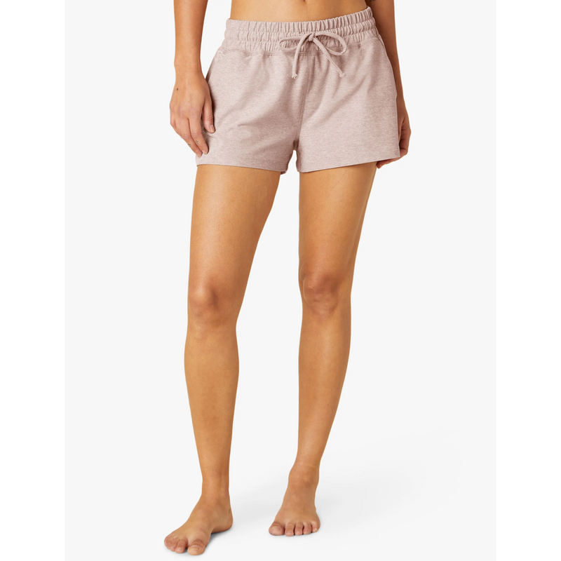 Beyond Yoga Worked Up Shorts - Chai
