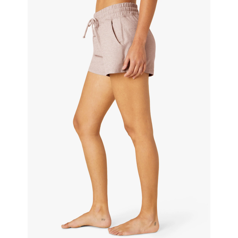Beyond Yoga Worked Up Shorts - Chai