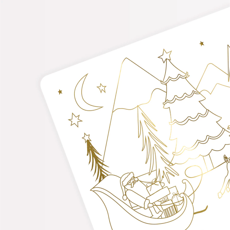 Meri Meri Christmas Colouring Placemats