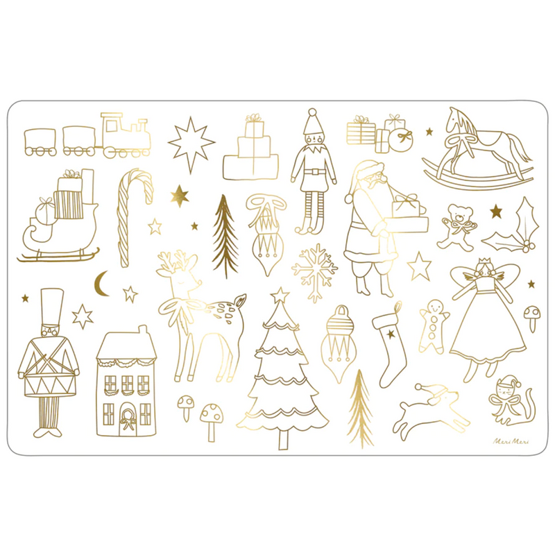 Meri Meri Christmas Colouring Placemats