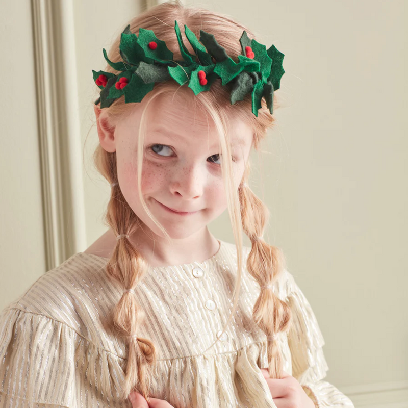 Meri Meri Felt Holly Headband