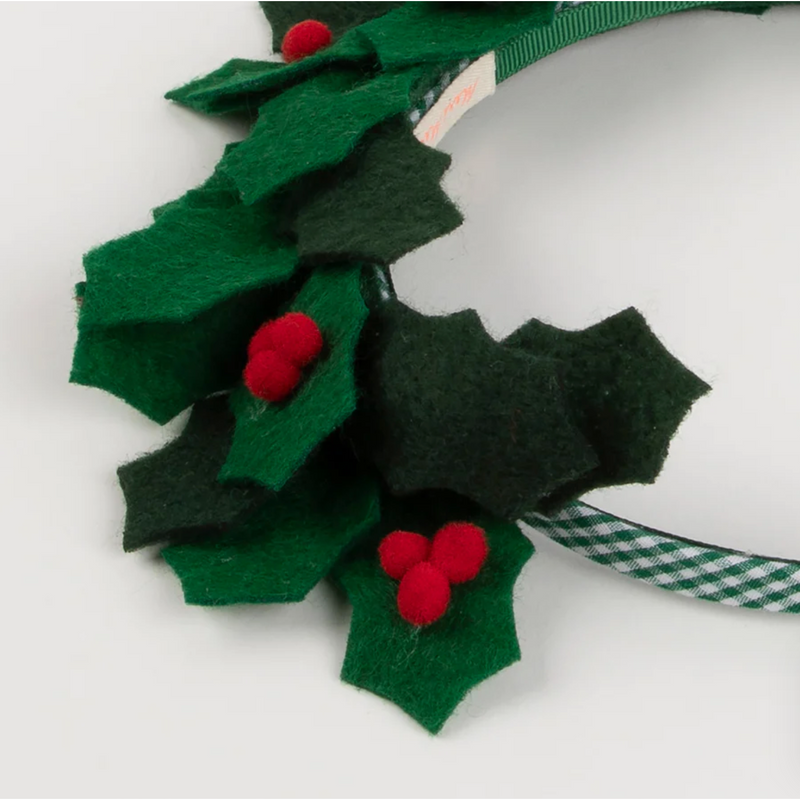 Meri Meri Felt Holly Headband